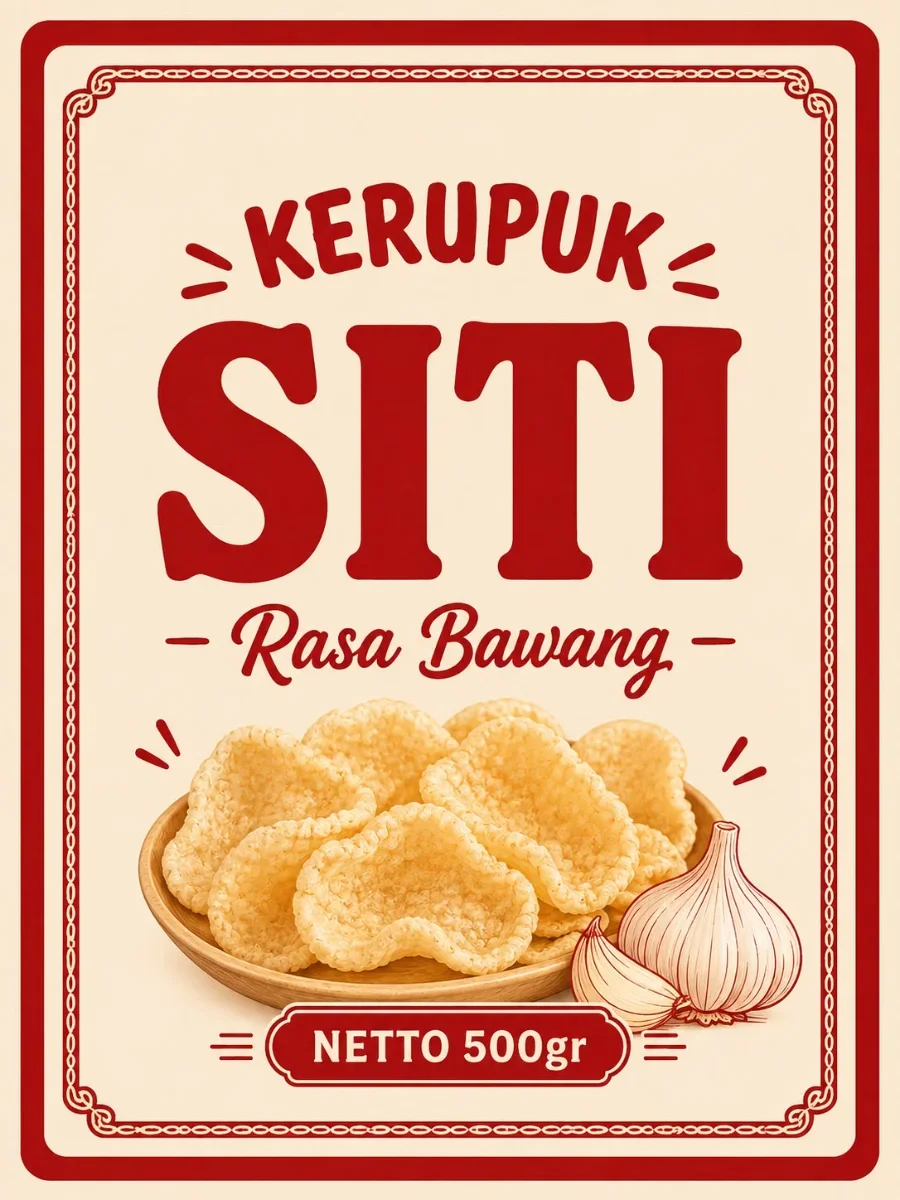 KERUPUK PULI "Siti"